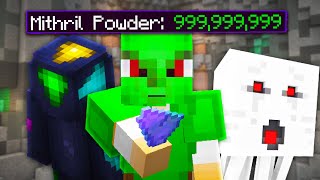 Best Ways to Farm Mithril Powder Hypixel Skyblock [upl. by Lleral]