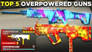 NEW TOP 5 OVERPOWERED GUNS TO USE AFTER UPDATE in MW3 Modern Warfare 3 Best Class Setups [upl. by Dougall]