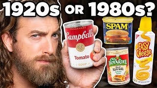 100 Years of Iconic Foods Taste Test [upl. by Prior]