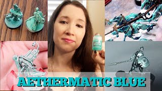 Aethermatic Blue  Contrast Paint Review [upl. by Oilime]