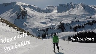 Ski day at Klewenalp Stockhütte Switzerland [upl. by Divaj]