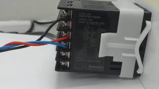 AUTONICS COUNTERTIMER TUTORIAL  HOW TO INSTALLWIRING WITH SENSOR [upl. by Dej]