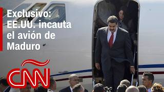 Estados Unidos incauta el avión del presidente de Venezuela Nicolás Maduro en República Dominicana [upl. by Grenville987]