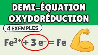 OXYDORÉDUCTION 💪 équilibrer demiéquation  1ère spé  Physique Chimie [upl. by Yenrab]