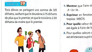 Étincelle Maths 3APIC exercice 18 page 68 les Équations et inéquations 3eme année collège [upl. by Annet754]