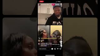 Funny MarcoDontcallmewhitegirl IG LIVE Hilarious guy rates sis 5 12 and gets incinerated [upl. by Beller]