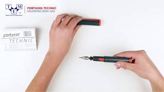 PORTASOL TECHNIC gas soldering iron UNBOXING [upl. by Florrie]