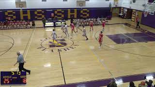 Sayville High School vs East Islip High School Mens Varsity Basketball [upl. by Aynotahs660]