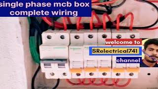 Single pole MCB and DP MCB full connection in mcb box  MCB connection  mcb wiring connection [upl. by Clarice]