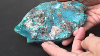 Gem Silica Chrysocolla Inspiration Mine Arizona USA GSVTK [upl. by Nossaj]