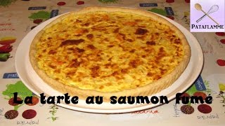 Recette de la tarte salée au saumon fumé super simple à faire [upl. by Devland556]