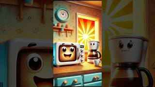 Microwave Madness  The Daily Drama Unfolds  Comical Clutter funny comedy animation microwave [upl. by Judas]