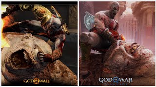 Greek Enemy Comparison  God of War Ragnarok  God of War 3 [upl. by Aneehsat]