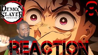 THIS MAN REALLY DIDNT CARE ABOUT HIS FAMILY  Demon Slayer Season 5 Episode 8 Reaction [upl. by Home615]