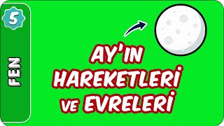 Ayın Hareketleri ve Evreleri 5 Sınıf Fen evokul Kampı [upl. by Eniamrahs907]