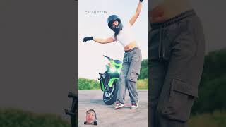 Jumping ninja kawasakininja biker wheelie harleylifestyle sportscar luxury rchelicopter [upl. by Siubhan]