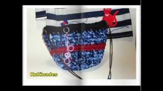 TUTORIAL BOLSO DE TRAPILLO 1 [upl. by Mita]