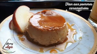 recette facile dun delicieux flan aux pommes caramelisees [upl. by Donella]