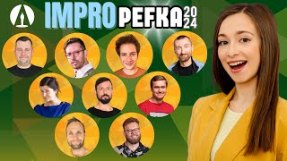 IMPRO PeFKa 2024  Gajda Kasparek Kopiec Śliwka Chmiel Młynarski Pańczyk impro komedia [upl. by Dragon]