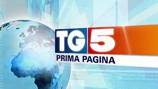 TG5 Prima Pagina  Sigla 2010 in 4K [upl. by Norean858]