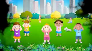 Head shoulder knees and toes in sound variations  ChuChu TV nursery rhymes [upl. by Aihtyc]