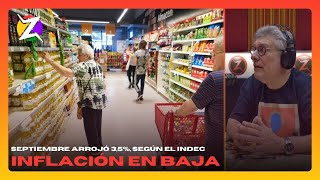 CÓDIGO DE BARRAS  La inflación de septiembre fue del 35 [upl. by Lebar]