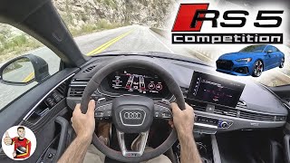 The Audi RS5 Competition is a Spendy Driver’s Special POV Drive Review [upl. by Mila434]