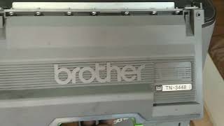 how to replace toner cartridge brother printer model DCPL5600DN [upl. by Akirdna596]