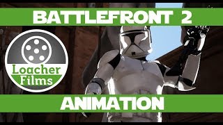 No Escape  Star Wars Battlefront II Animation [upl. by Anoerb]