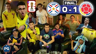 Paraguay 0 Colombia 1🔥 Eliminatorias United 2026 Conmebol😱 Reacciones Amigos 🔥 El Club de la Ironía [upl. by Frederich126]