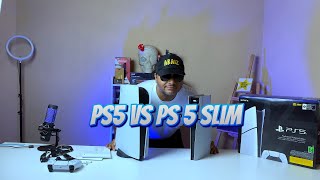 PS5 Slim Edition Unboxing Review and Comparison [upl. by Dis337]