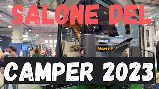 SALONE DEL CAMPER 2023  HYMER VINCE FACILE CON IL VENTURE S [upl. by Ennirok890]