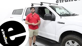 etrailer  Setting up the Thule WingBar Evo Roof Rack for Naked Roofs on a 2020 Ford F150 [upl. by Harbard]