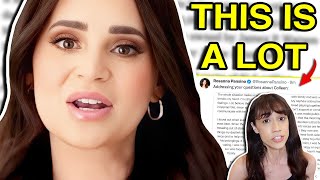 ROSANNA PANSINO ADDRESSES COLLEEN BALLINGER [upl. by Schroeder176]