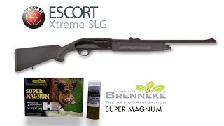 Test a caccia Hatsan Escort Xtreme Slug 12 M  Brenneke Super Magnum [upl. by Benedikt]