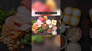 Top 5 protein rich food shorts viralshorts food kidshealth health kids protein [upl. by Dowdell936]