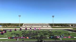 Allen High School Band at UIL Region 25 5A6A Marching Contest October 14 2023 [upl. by Soracco95]