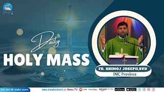 Hindi Holy Mass  8th October 2024  Father Shinoj Joseph SVD Atmadarshan Tv [upl. by Lladnor]