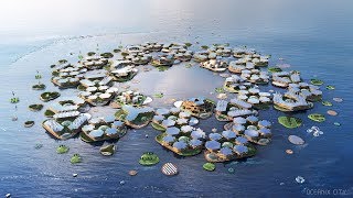 OCEANIX – A sustainable floating city concept [upl. by Pearline]