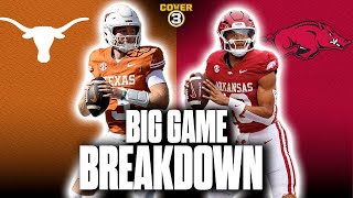 Can Arkansas Force Ewers amp Texas to Make Mistakes  Texas  Arkansas Preview amp Prediction [upl. by Joo]