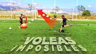 VOLEAS 99 IMPOSIBLES ¡RETO FÚTBOL PYR CHALLENGE [upl. by Anayaran501]