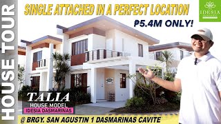 SINGLE ATTACHED NA NASA PERFECT LOCATION PA  TALIA MODEL UNIT  IDESIA DASMARINAS [upl. by Akila788]