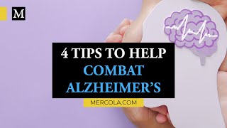 4 Tips to Help Combat Alzheimers [upl. by Eirehs]