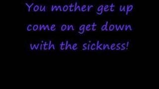 Disturbed  down with the sickness lyrics [upl. by Enilorac]