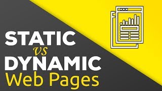 Static vs Dynamic Websites  Whats the Difference [upl. by Dich]