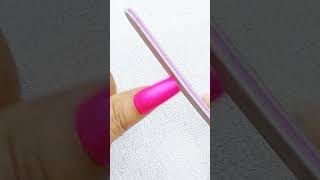 Gel polish and acrylic use as glue super strong nailart kpop nails naildesign nailpolish [upl. by Leval]