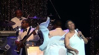 Aretha Franklin  Respect in NYC 2014 [upl. by Ekez675]