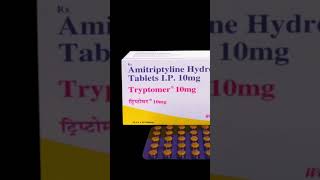 Amitriptyline Hydrochloride Tablets IP 10 mg  Tryptomer 10 mg Tablets [upl. by Latsirc]