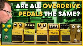 Are All Overdrive Pedals Basically The Same [upl. by Enneirdna]