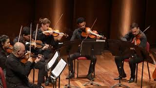 Mendelssohn String Octet Eflat major op 20 IV Mov OSB Cláudio Cruz [upl. by Charyl219]